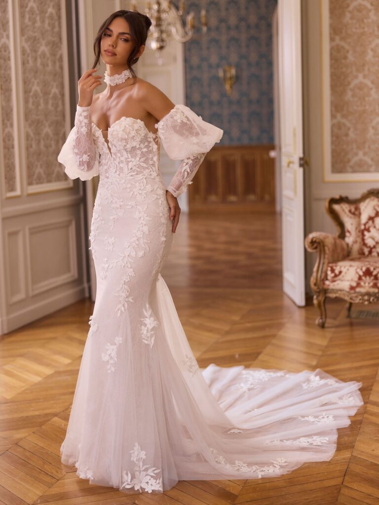 bianco evento limited dress allegra 1